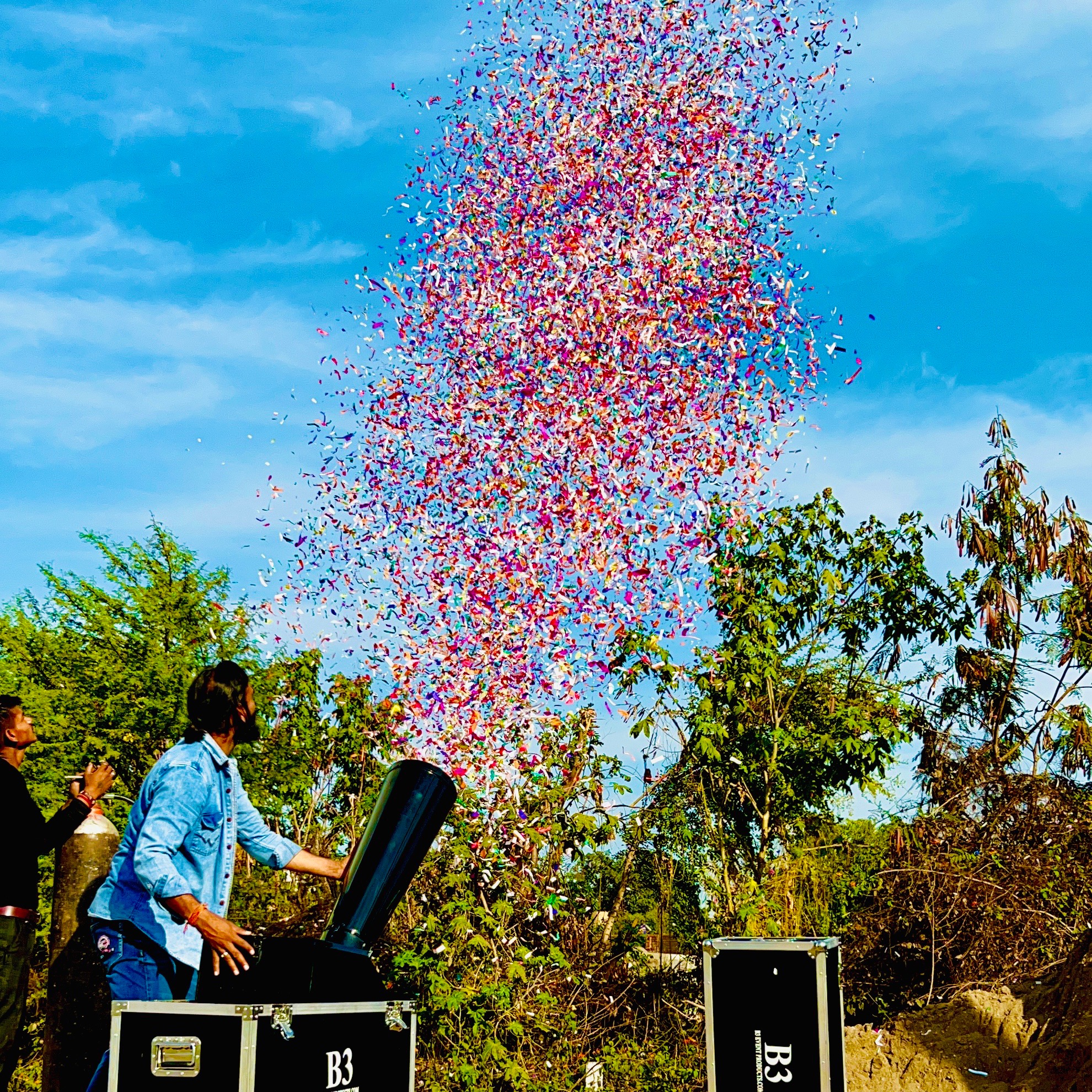 Co2 Confetti Blaster game activity rent in Jorhat